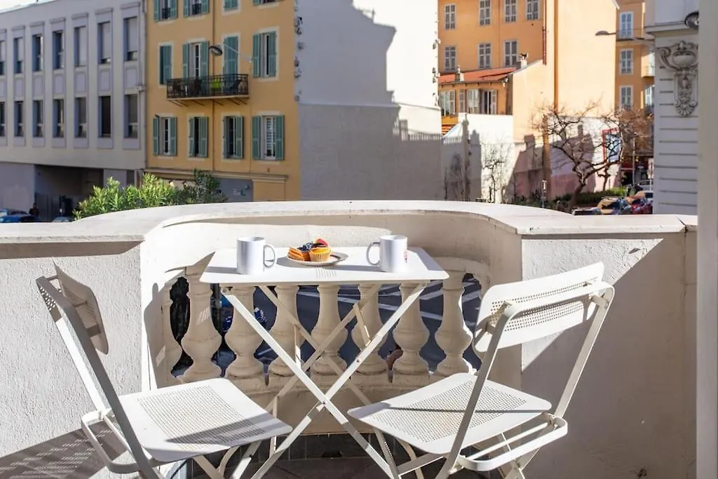#22 Emma Suite 2Bdr Balcony Center Town 2Mins Tramway Nice Apartment